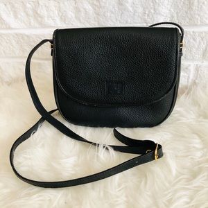 ‼️sold‼️Burberry Black Caviar Leather Crossbody